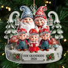 Custom Acrylic Ornament - Personalized Christmas Birthday Gifts For Mom, Dad, Grandma, Grandpa, Kids - Together Home Feels More Magical