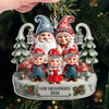 Custom Acrylic Ornament - Personalized Christmas Birthday Gifts For Mom, Dad, Grandma, Grandpa, Kids - Together Home Feels More Magical