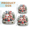 Custom Acrylic Ornament - Personalized Christmas Birthday Gifts For Mom, Dad, Grandma, Grandpa, Kids - Together Home Feels More Magical