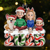 Custom Acrylic Ornament - Personalized Christmas Birthday Gifts For Family, Dog Cat Lovers - Our Little World
