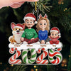Custom Acrylic Ornament - Personalized Christmas Birthday Gifts For Family, Dog Cat Lovers - Our Little World