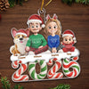 Custom Acrylic Ornament - Personalized Christmas Birthday Gifts For Family, Dog Cat Lovers - Our Little World