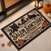 Custom Home Decor Decorative Mat - Personalized Halloween Decor Birthday Gifts For Mom, Dad, Brother, Sister, Kids - A Little Spooky A Lot Of Love