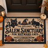 Custom Home Decor Decorative Mat - Personalized Halloween Decor Birthday Gifts For Mom, Dad, Brother, Sister, Kids - A Little Spooky A Lot Of Love