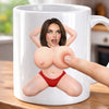 Custom Photo Squishy Mug - Personalized Anniversary Wedding Gifts For Husband And Wife, Him And Her - Spicing Up Married Life