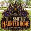 Custom Shaped Metal Sign - Personalized Halloween Birthday Gifts For Mom, Dad, Brother, Sister - Spooky Season Starts With Us