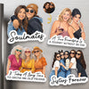 Custom Photo Acrylic Fridge Magnet - Personalized Best Friend Birthday Gifts For Women, Besties, Sisters, BFF - Soul Sisters