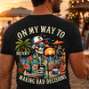 Custom Funny T-shirt, Hoodie - Personalized Birthday Gifts For Husband, Son, Grandson, Brother, Grandpa, Dad, Yourself - Good Times Bad Ideas