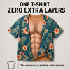 Custom Funny T-shirt - Personalized Summer Vacation And Travel Gifts For Men - Too Hot To Handle