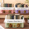 Custom Storage Basket - Personalized Bookish Gifts For Book Lovers, Bookworms, Readers - Lost In A Good Story