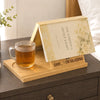 Custom Wooden Book Holder - Personalized Bookish Gifts For Book Lovers, Bookworms, Readers - Reading Feels Like Home