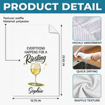 Custom Kitchen Towel - Personalized Birthday Gifts For Cocktail Lovers - Simply Being Me