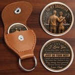 Custom Pocket Hug - Personalized Birthday Gifts For Daughter - Your Biggest Fan, Always Dad