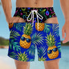 Custom Funny Men Swim Trunks - Personalized Birthday Gifts For Husband, Son, Grandson, Brother, Grandpa, Dad, Yourself - Tropical Party In Back