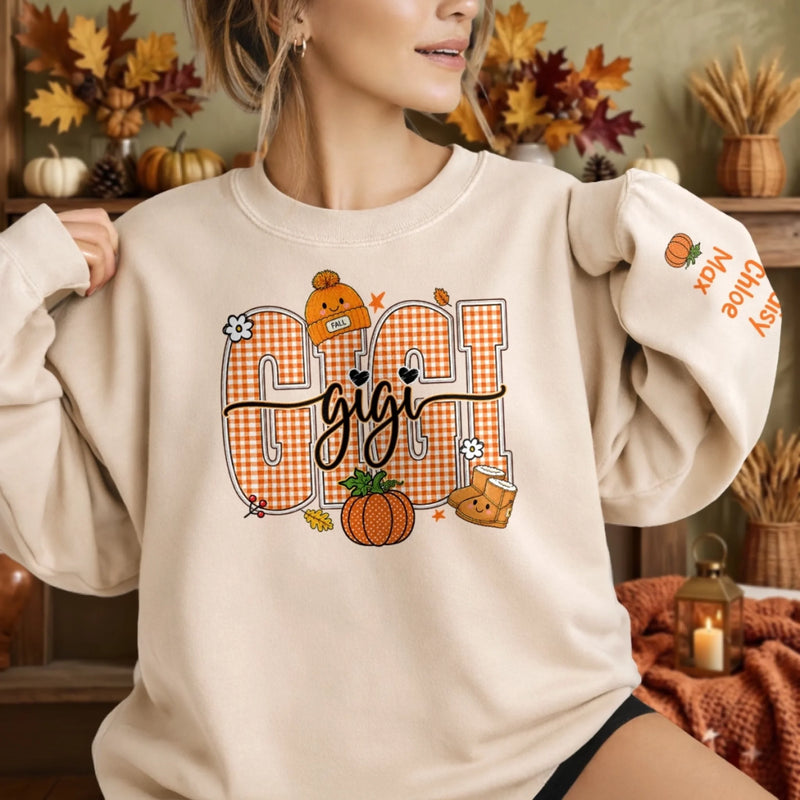 Custom Unisex Sweater, Hoodie - Personalized Birthday Gifts For Mom, Grandma - Grateful For Every Season