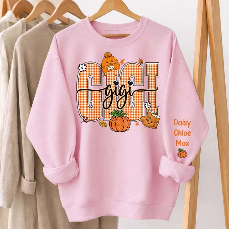 Custom Unisex Sweater, Hoodie - Personalized Birthday Gifts For Mom, Grandma - Grateful For Every Season