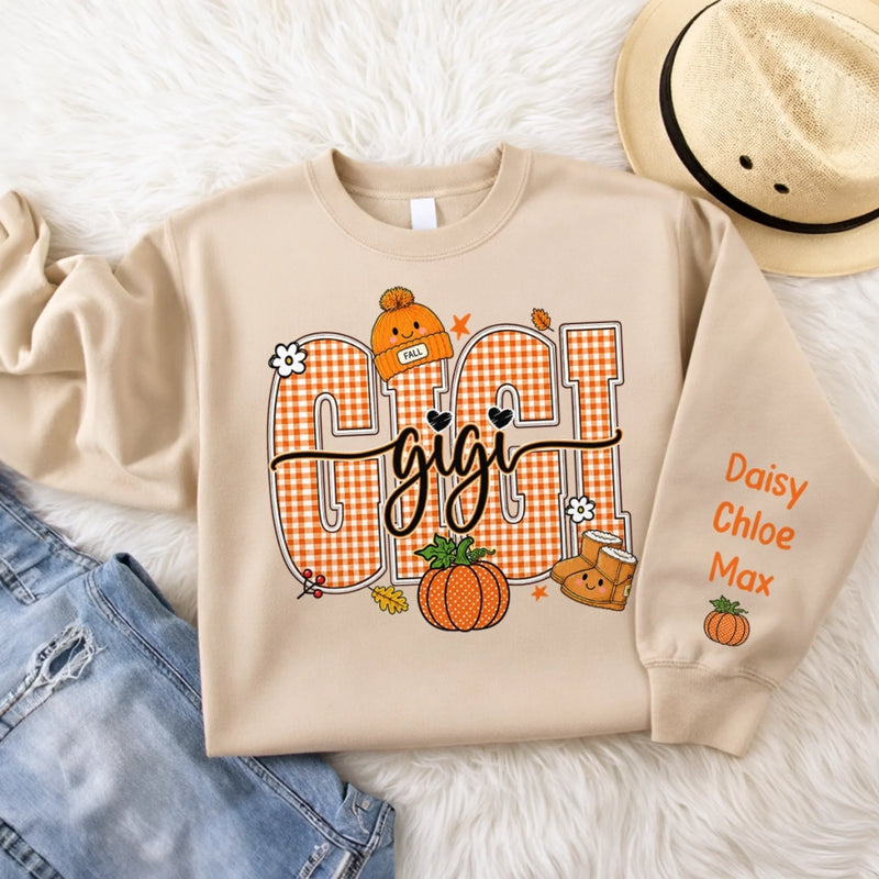 Custom Unisex Sweater, Hoodie - Personalized Birthday Gifts For Mom, Grandma - Grateful For Every Season