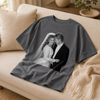 Custom Photo Comfort T-Shirt - Personalized Anniversary Wedding Gifts For Husband And Wife, Him And Her - Better Together Always