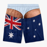 Custom Funny Men Swim Trunks - Personalized Birthday Gifts For Men - Beach Please