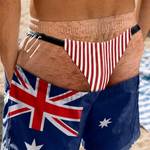 Custom Funny Men Swim Trunks - Personalized Birthday Gifts For Men - Catch Me By The Sea