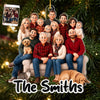 Custom Photo Acrylic Ornament - Personalized Christmas Birthday Gifts For Mom, Dad, Brother, Sister - Making Memories Together