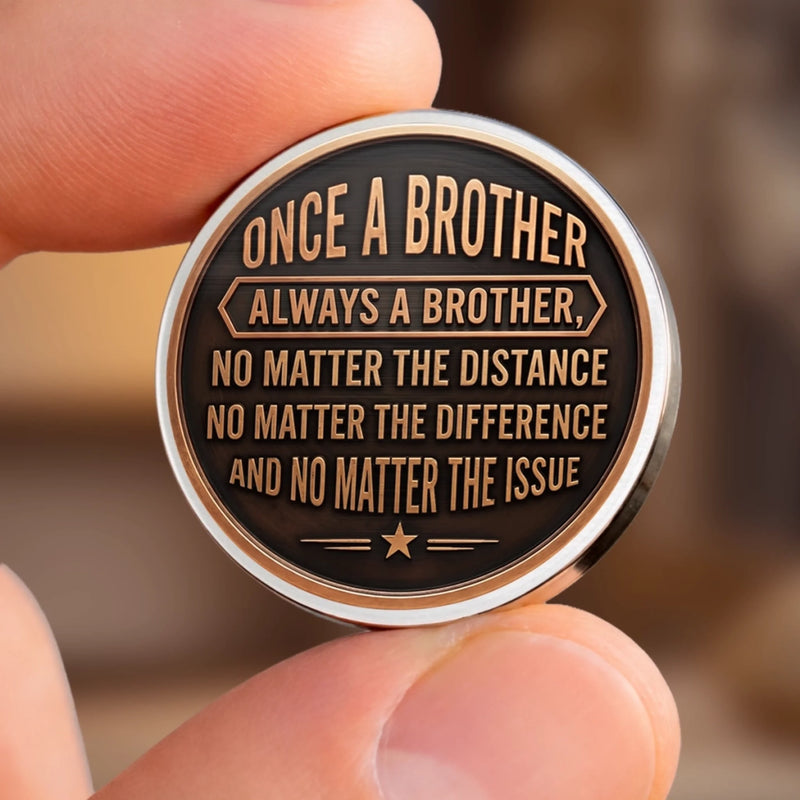 Custom Skeleton Pocket Hug - Personalized Birthday Gifts For Brother - Side By Side Or Miles Apart
