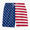 Custom Funny Patriotic Men Swim Trunks - Personalized Summer Vacation And Travel Gifts For Husband, Son, Grandson, Brother, Grandpa, Dad, Yourself - Meet Me By Ocean