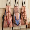 Custom Funny Patriotic Apron With Pocket - Personalized Birthday Gifts For Husband, Son, Grandson, Brother, Grandpa, Dad, Yourself - Grill Master At Work