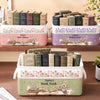 Custom Storage Basket - Personalized Bookish Gifts For Book Lovers, Bookworms, Readers - A Full Shelf, A Full Heart