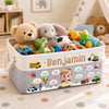 Custom Kids Storage Basket - Personalized Back To School Gifts For Kids - Kind Confident And Loved Every Day