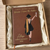 Custom Leather Writing Journal - Personalized Graduation Gifts For Him, Her - Your Story Starts Here