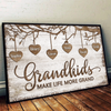 Custom Horizontal Poster - Personalized Birthday Gifts For Mom, Grandma - Blessed With Every Grand Child