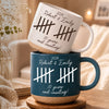 Custom Pottery Mug - Personalized Anniversary Wedding Gifts For Husband And Wife, Him And Her - Love Makes Us Better
