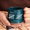 Custom Pottery Mug - Personalized Anniversary Wedding Gifts For Husband And Wife, Him And Her - Love Makes Us Better