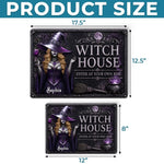 Custom Witchy Home Decor Metal Sign - Personalized Halloween Birthday Gifts For Witch, Wife, Daughter - My Witchy Lair