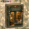 Custom Acrylic Ornament - Personalized Christmas Bookish Gifts For Book Lovers, Bookworms, Readers - Open For Dreamers