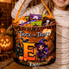 Custom Candy Basket - Personalized Halloween  Birthday Gifts For Kids - Spooky Cute Trick Or Treater