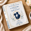 Custom Book Vase - Personalized Anniversary Wedding Gifts For Husband And Wife, Him And Her - Our Greatest Chapter
