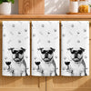 Custom Photo Funny Kitchen Towel - Personalized Birthday Gifts For Dog Cat Lovers, Dog Dad And Mom, Cat Owners - Pet Boss In Kitchen