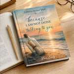 Custom Hardcover Journal - Personalized  Memorial Sympathy Gifts For Loss Of Mom, Dad - I Still Talk To You