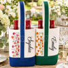 Custom Wine Tote Bag - Personalized Birthday Gifts For Wife, Daughter, Besties, Sisters, Granddaughter, Grandma, Mom, Yourself - Own Your Kind Of Magic