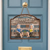 Custom Wood Sign - Personalized Summer Vacation And Travel Gifts For Husband And Wife, Him And Her - Sweet Wooden Retreat