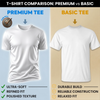 Custom Inside Neck Print T-Shirt - Personalized Anniversary Wedding Gifts For Husband And Wife, Him And Her - Hidden Love Message