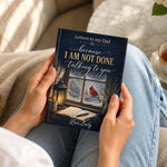 Custom Hardcover Journal - Personalized  Memorial Sympathy Gifts For Loss Of Mom, Dad - Messengers From Heaven With Love