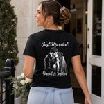Custom Photo T-shirt - Personalized Anniversary Wedding Gifts For Husband And Wife, Him And Her - Together Forevermore