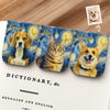 Custom Photo Leather Magnetic Bookmark - Personalized Bookish Gifts For Book Lovers, Bookworms, Dog Dad And Mom, Cat Owners - Starry Bookish Vibes