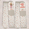 Custom Crew Socks - Personalized Bookish Gifts For Book Lovers, Bookworms, Readers - So Many Books, So Little Time