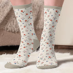 Custom Crew Socks - Personalized Bookish Gifts For Book Lovers, Bookworms, Readers - So Many Books, So Little Time
