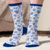 Custom Crew Socks - Personalized Bookish Gifts For Book Lovers, Bookworms, Readers - Currently Booked