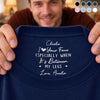 Custom Inside Neck Print T-Shirt - Personalized Anniversary Wedding Gifts For Husband And Wife, Him And Her - Whispered On Neck